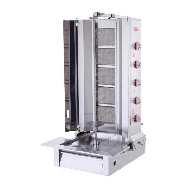 doner ocagi alttan motor 5 radyanli dogalgaz lpg doner makineleri silverinox 50130 90 B