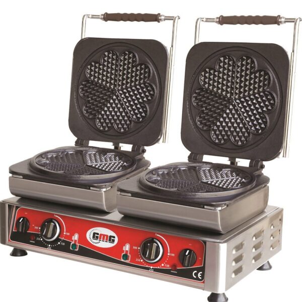 inoksan waffle makinesi ikili yonca mode 274b